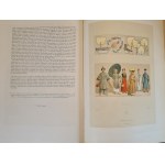 RACINET Auguste - LE COSTUME HISTORIQUE 1-6 DUŻE FOLIO PIĘKNA OPRAWA Z EPOKI