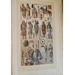 RACINET Auguste - LE COSTUME HISTORIQUE 1-6 DUŻE FOLIO PIĘKNA OPRAWA Z EPOKI