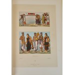 RACINET Auguste - LE COSTUME HISTORIQUE 1-6 DUŻE FOLIO PIĘKNA OPRAWA Z EPOKI