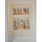 RACINET Auguste - LE COSTUME HISTORIQUE 1-6 DUŻE FOLIO PIĘKNA OPRAWA Z EPOKI