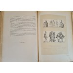 RACINET Auguste - LE COSTUME HISTORIQUE 1-6 DUŻE FOLIO PIĘKNA OPRAWA Z EPOKI