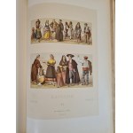 RACINET Auguste - LE COSTUME HISTORIQUE 1-6 DUŻE FOLIO PIĘKNA OPRAWA Z EPOKI