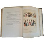 RACINET Auguste - LE COSTUME HISTORIQUE 1-6 DUŻE FOLIO PIĘKNA OPRAWA Z EPOKI
