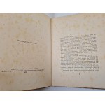 [STRYJEŃSKA]WARCHAŁOWSKI Jerzy - ZOFJA STRYJEŃSKA with 32 reproductions Published 1929.