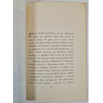 [STRYJEŃSKA] ZBIOROWA WYSTAWA OBRAZÓW ZOFJI STRYJEŃSKIEJ 30.X.-30.XI.1932