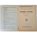CZARTORYSKI Adam Kazimierz - KATECHIZM RYCERSKI z przedmową Henryka Mościckiego, wyd.1925