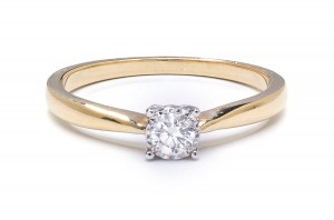 Diamond ring, early 21st century jewelry, pr. 