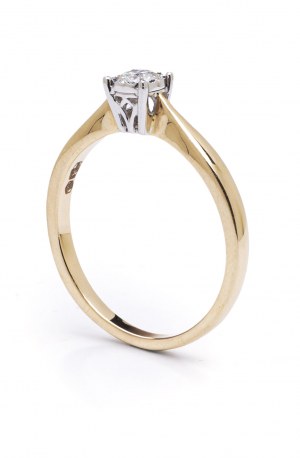 Diamond ring, early 21st century jewelry, pr. 