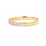 Ring with diamonds, early 21st century jewelry, gold ~ 0.750