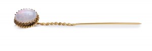Tie pin with opal, early 20th century jewelry, pr. 