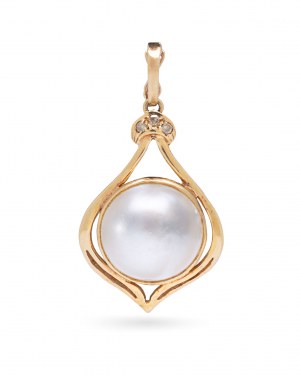 Pendentif en nacre, 2e moitié du 20e siècle bijoux, pr. 