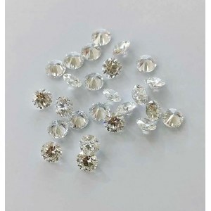 50 NATURAL DIAMONDS F VS1-2 - 1.8-1.89MM CT 1.25