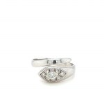 4.06 GR GOLD RING WITH DIAMONDS - DH-R289