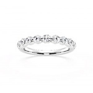 GOLD RING WITH LAB GROWN DIAMONDS - 437 LG