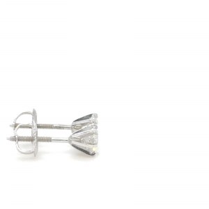 BOUCLES D'OREILLES EN OR 1.07 GR AVEC DIAMANTS - DH-E458 - DH-E458