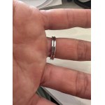 GOLD RING WITH LAB GROWN DIAMONDS - 425 LG
