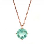 14K ROSE GOLD CHOKER 2.46 GR WITH DIAMONDS FOR 2.26 CARATS - PND40301