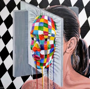 Anna Zborovska, Mask, 2021.