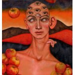 Aleksandra Poplawska, Apple rain, 2023.
