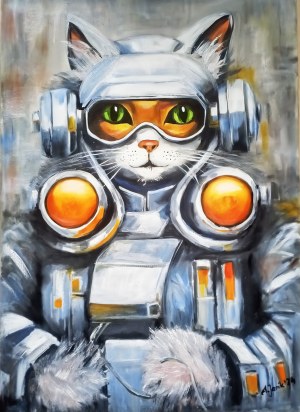 Agnieszka Janik, Cosmic Cat, 2024.