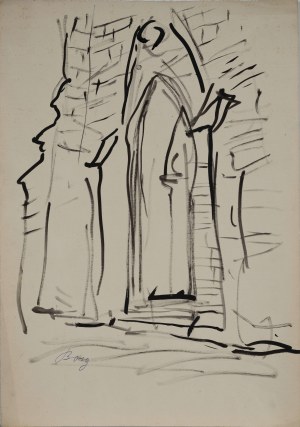 Zenon KONONOWICZ (1903-1971), Fragment d'architecture