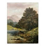 AUTHOR UNKNOWN, Landscape, 19th century