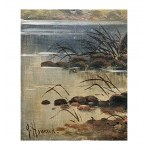 AUTHOR UNKNOWN, Landscape, 19th century
