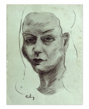Mojżesz KISLING (1891-1953) Portret szkic