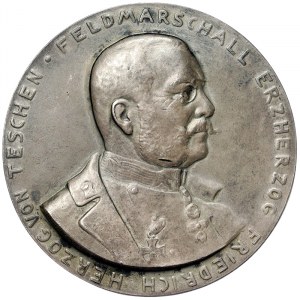 Austria, Silver medal on the appointment of Archduke Friedrich as General Field Marshal, 1914