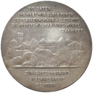 Austria, Silver medal on the appointment of Archduke Friedrich as General Field Marshal, 1914