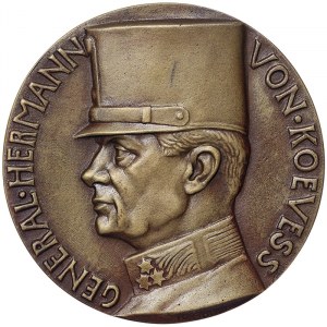 Austria, Montenegro, General commander-in-Chief of the Austro-Hungarian Army Hermann Kövess 1854-1924, Medal for the surrender of Lovcen in Montenegro 1916