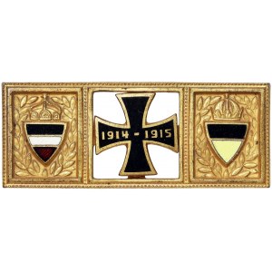 Rakúsko, František Jozef I., Kappenabzeichen Nemecká a rakúska armáda Centrálnych mocností Jednota 1. svetová vojna 1914-15