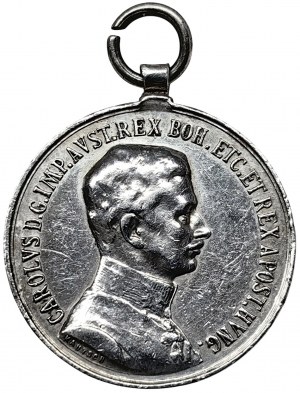 Autriche, Karl I, médaille de bravoure 