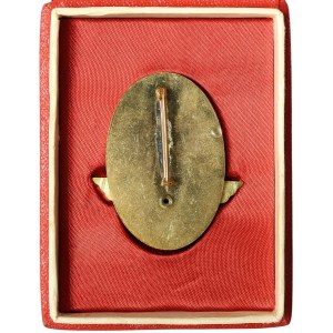 Hungary, Badge 'Excellent railroader' n.d.