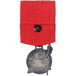 Italy, Kingdom, Vittorio Emanuele III, Trentino Firefighters Association (Associazione pompieri del Trentino) 1910