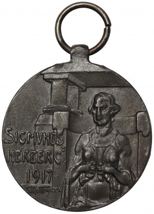 Itálie, Království, Vittorio Emanuele III, Medaile na památku italských válečných zajatců, kteří zemřeli v zajateckém táboře Sigmundsherberg (Dolní Rakousko) 1917