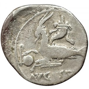 Monete romane, Augusto, Denar n.d., Roma
