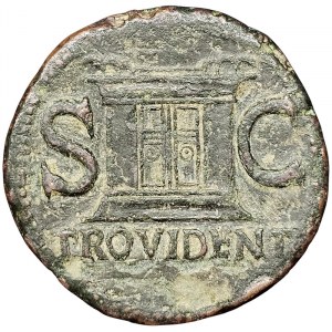 Monete romane, Augusto, Dupondius n.d., Roma