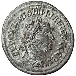 Roman Coins, Philip I, Tetradrachm n.d. (247 AD), Antioch
