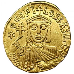 Roman Coins, Theofilus, Solidus 831-840 AD ca., Constantinople
