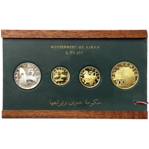 Ajman, Rashid Bin Hamad Al-Naimi, Proof set 1971