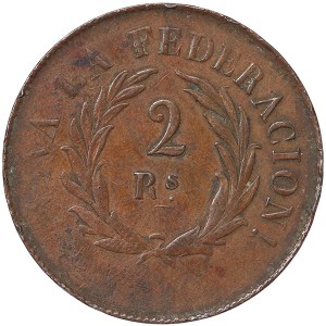 Argentina, 2 Reales 1840, Buenos Aires