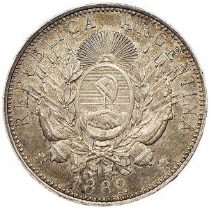 Argentina, 1 Peso 1882
