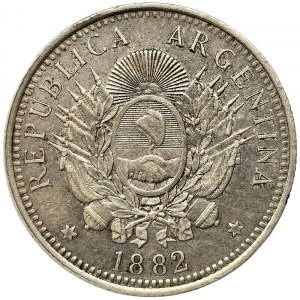 Argentina, 50 Centavos 1882