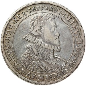 Austria, Rodolfo II, Taler 1607, Sala