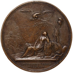 Austria, Maria Theresia, Medal on the establishment of the military border in Hungary, Transylvania 1762