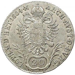 Austria, Francis I, 20 Kreuzer 1804, Vienna