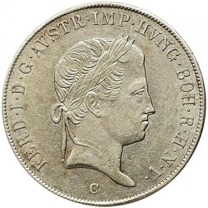 Austria, Ferdinand I, 20 Kreuzer 1847, C Prague