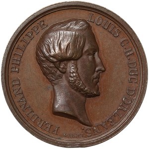 Austria, Ferdinand I, Medal (CUIVRE) Inauguration of the Royal Chapel Saint-Ferdinand 1846