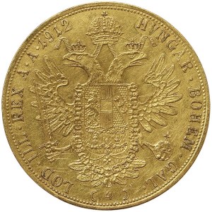 Rakousko, František Josef I., 4 dukáty 1912, Vídeň